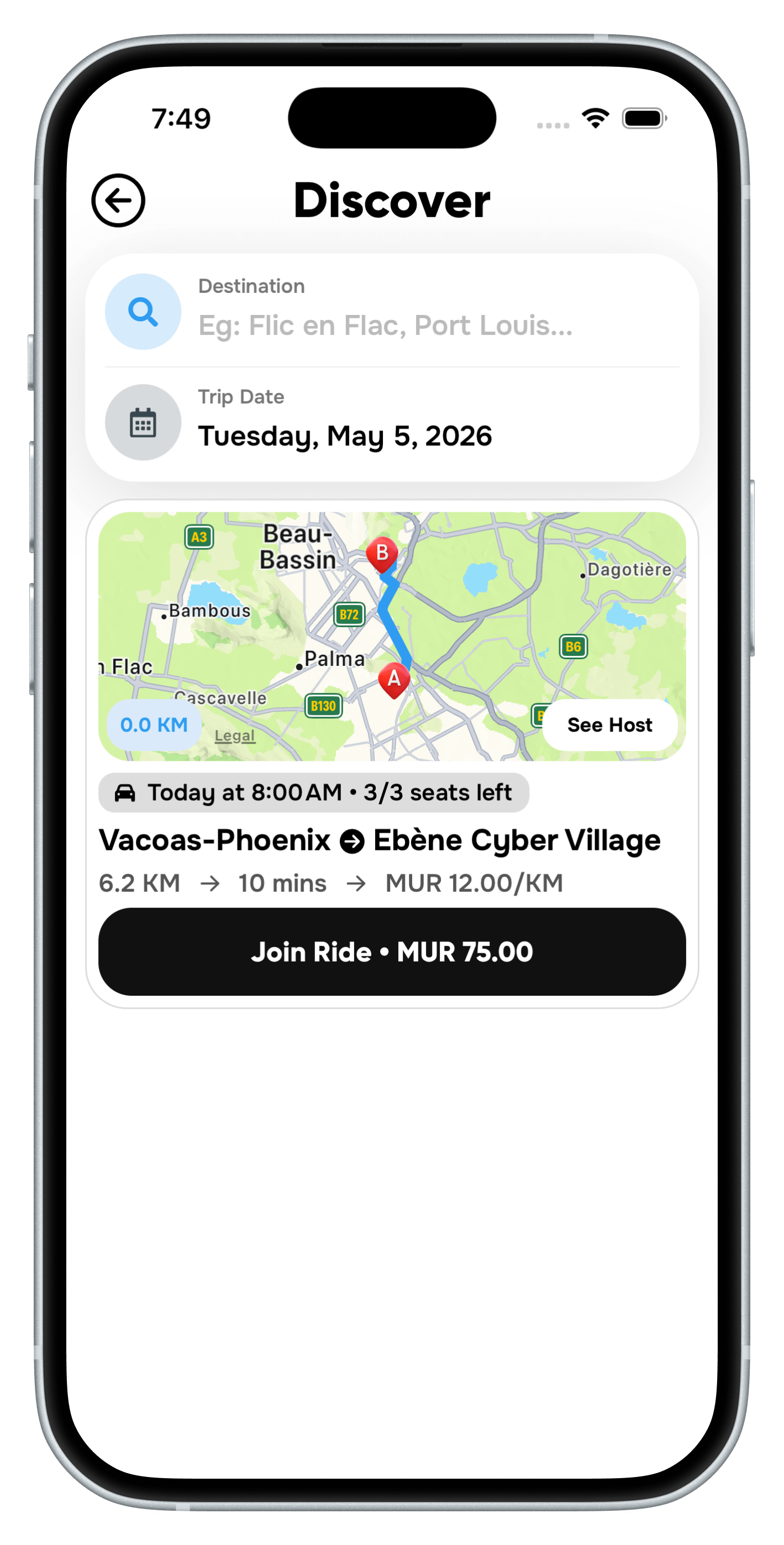 Discover Rides